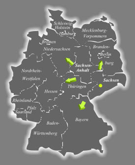 Sachsen Thringen Sachsen- Anhalt Berlin Branden- Bremen Niedersachsen Hamburg Schleswig- Holstein Hessen Bayern Saarland Rheinland- Pfalz Westfalen Nordrhein- Baden- Wrttemberg Vorpommern Mecklenburg- burg